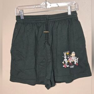 Vintage Men's 90's Looney Tunes Baseball Drawstring Shorts, Large